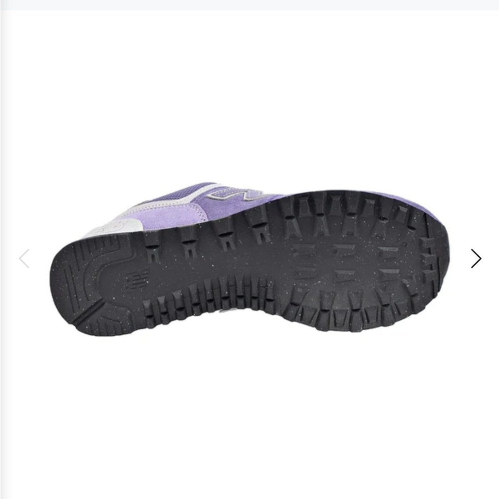 New Balance 574 Purple with Grey - Picture 7 of 7